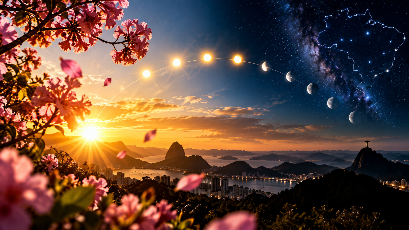 Primavera começa em 22 de setembro: o fenômeno que muda o céu do Brasil