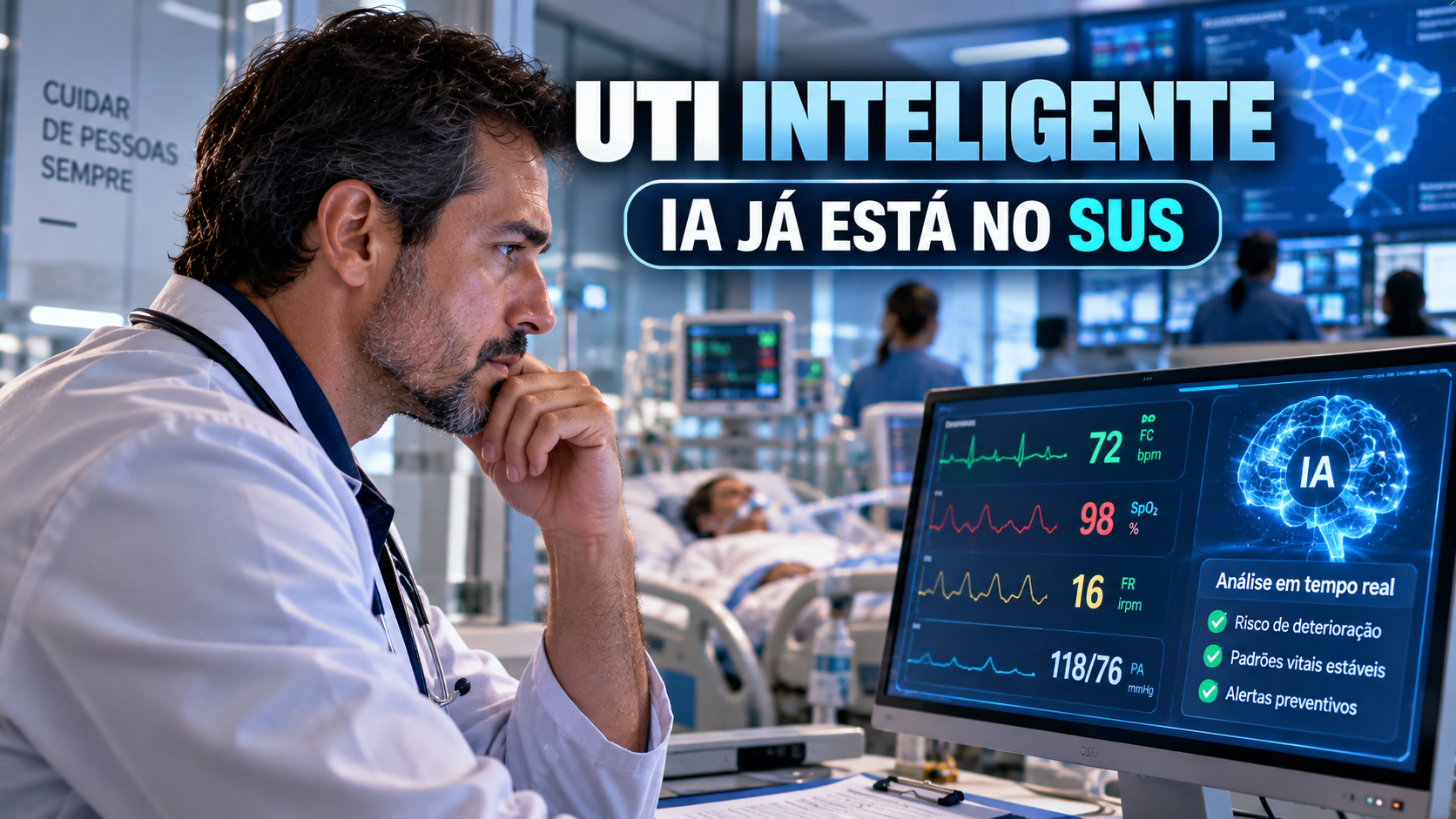 UTI inteligente: como a inteligência artificial já está sendo usada no SUS